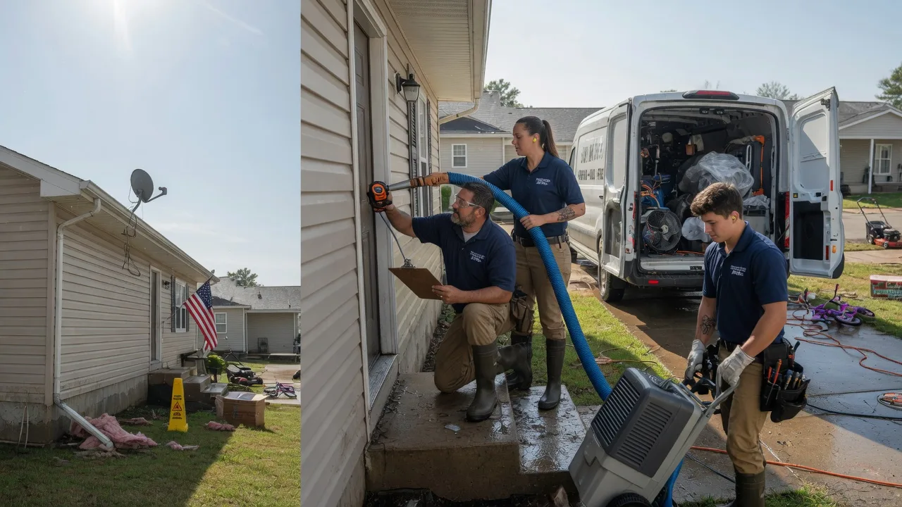 Ceiling Water Damage Restoration in Roderfield, WV near me